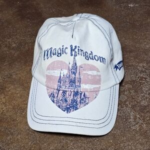 Disney Parks Forever Junk Food Magic Kingdom Castle Heart Graphic Adult Hat